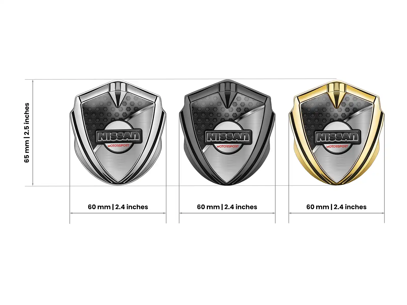 Nissan Insignias de Logo Coche de Lujo Estilo Pro Alta Calidad